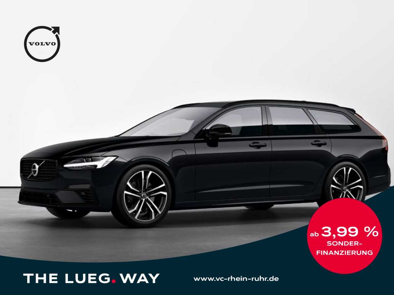 Volvo  V90 Recharge Ultimate, T8 AWD Plug-in Hybrid, Elektrisch/Benzin, Dark